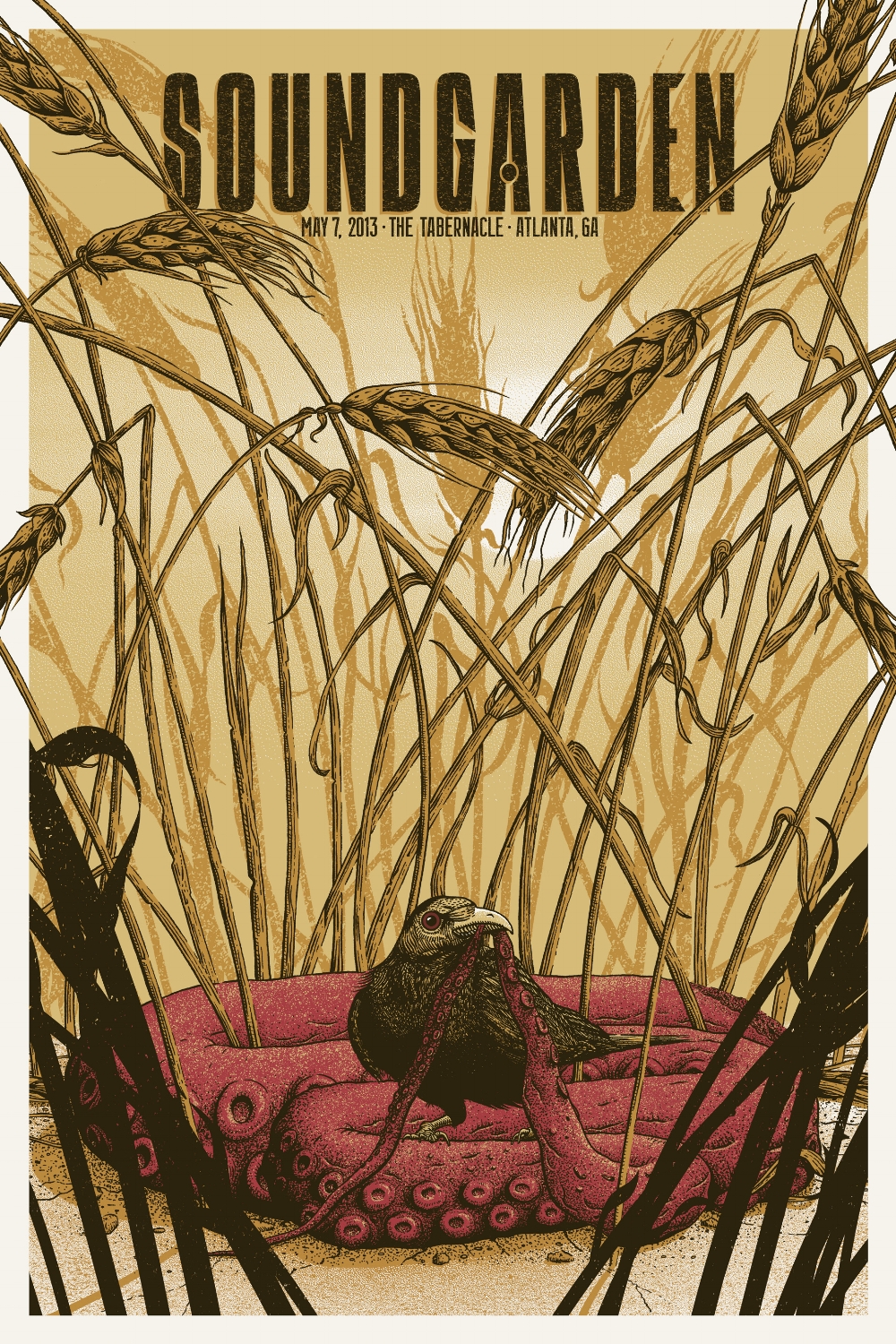 Soundgarden - Atlanta, GA — Neal Williams / Illustration